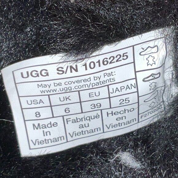 Ugg Women's Black Bailey Bow || Boots - Picture 2 of 7